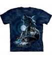 T-Shirt Aboyer à la Lune par The Mountain