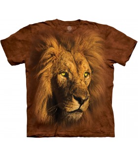 The Mountain Proud King Lion T Shirt