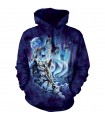The Mountain Unisex Find 10 Wolves Adult Hoodie
