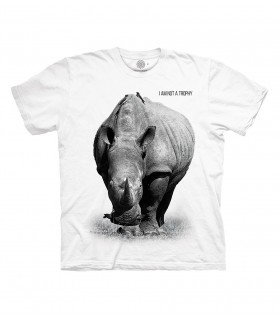 The Mountain Rhino Not a Trophy T Shirt