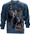Longsleeve T-Shirt with Find 13 Black Bears design