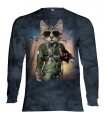 Longsleeve T-Shirt with Tom Cat design