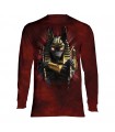 Longsleeve T-Shirt with Anubis Soldier design