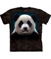 Panda Head - Animals T Shirt by the Mountain
