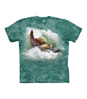 Tee-shirt Tortue Surfeuse The Mountain