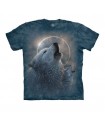 Tee-shirt Loup et Eclipse The Mountain