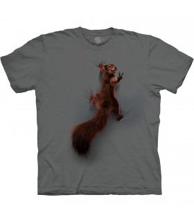 The Mountain Base Peace Squirrel T-Shirt