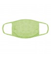 3-ply cotton face mask Lime design The Mountain