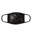 3-ply cotton face mask Black Panther Face design The Mountain
