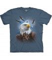 The Mountain Base Guardian Eagle T-Shirt