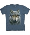 The Mountain Base Warrior Wolf T-Shirt