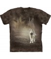 Loup Gris - T-shirt Loup The Mountain