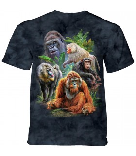 The Mountain Primates Collage T-Shirt