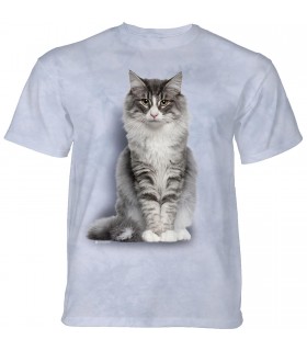 The Mountain Norwegian Forest Cat T-Shirt