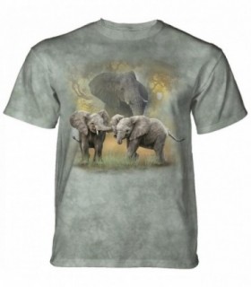 The Mountain Adult Elephant Stop Extinction Protect T Shirt