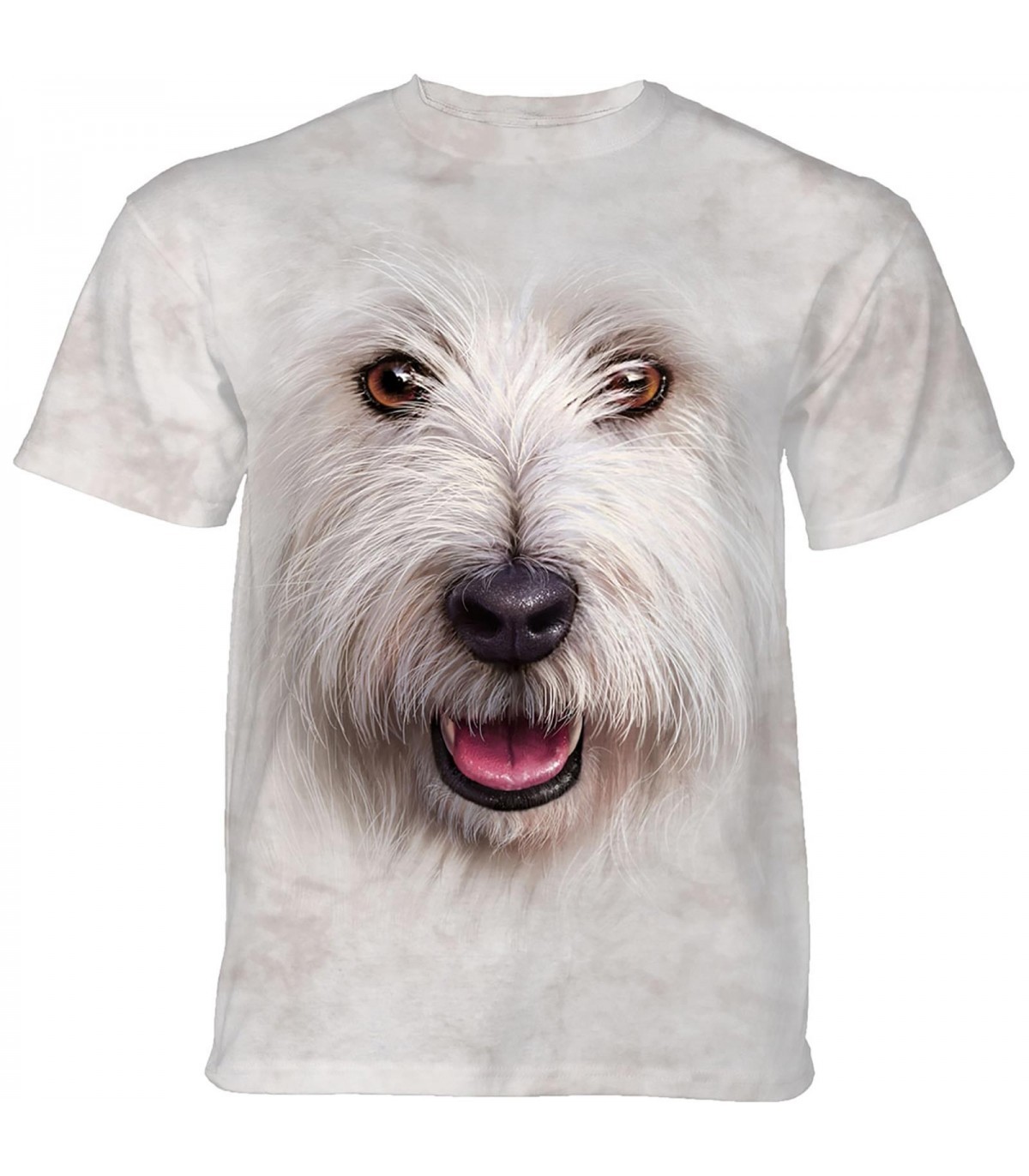 The Mountain Unisex Big Face Terrier T-Shirt