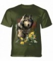 The Mountain Wild Spirit Wolf T-Shirt