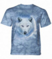The Mountain White Wolf Moon T-Shirt
