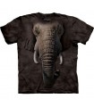T-Shirt tête d'éléphant par The Mountain