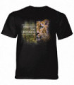 The Mountain Protect Leopard Black T-Shirt