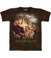 I Dig Dinosaurs -Dinosaur Shirt Mountain