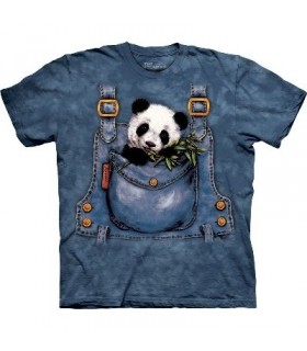 T-Shirt Salopette de Panda par The Mountain