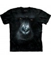 T-Shirt Gorille dans la brume par The Mountain