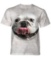 The Mountain Silly Bulldog Face T-Shirt