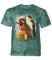 The Mountain Native American Portrait T-Shirt