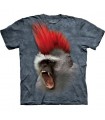 Punky! - Monkey T Shirt by the Mountain