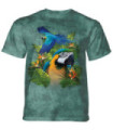 The Mountain Blue And Gold Macaws T-Shirt