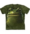 Frog Head - Frog T Shirt by the Mountain