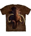 T-Shirt tête de Mammouth par The Mountain