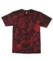 Tee-shirt Tie Dye T-shirt Infusion Black/Red The Mountain