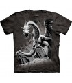 T-Shirt Dragon noir par The Mountain