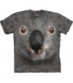 T-Shirt Koala Gris par The Mountain