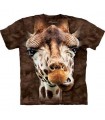 T-Shirt Girafe par The Mountain