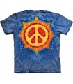Peace Sun - Inspirational T Shirt by the Mountain