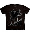 T-Shirt Chevalier Noir par The Mountain