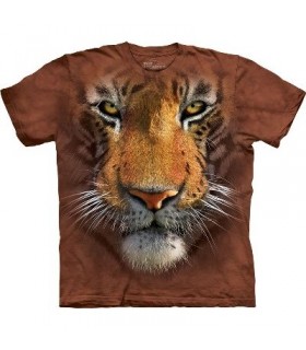 Tiger Face - Big Cats T Shirt by the Mountain