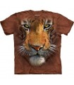 T-Shirt tête de Tigre par The Mountain