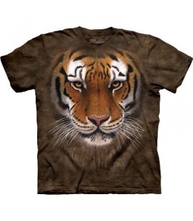T-Shirt Guerrier Tigre par The Mountain