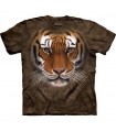 Tiger Warrior - Big Cats T Shirt by the Mountain