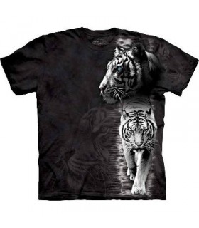 White Tiger Stripe - Big Cat Shirt