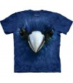 T-Shirt Oiseau Bleu par The Mountain