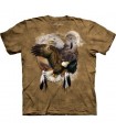 Eagle Shield - Birds T Shirt by the Mountain