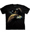 Golden Eagle Collage - Birds Shirt