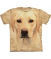 T-Shirt Labrador Jaune par The Mountain