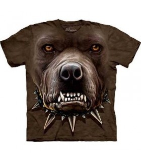 T-Shirt Pitbull Zombie par The Mountain