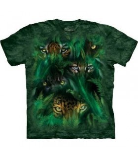 Jungle Eyes - Big Cats T Shirt by the Mountain